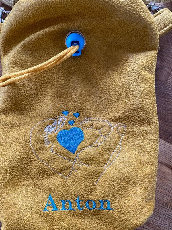 Leckerli-Tasche Gassi-Tasche mit Kotbeutelspender